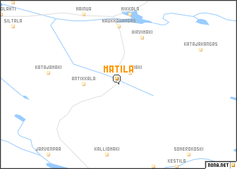 map of Matila