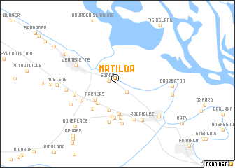 map of Matilda