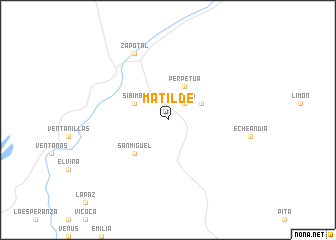 map of Matilde