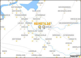 map of Matilde