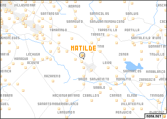 map of Matilde