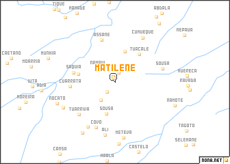 map of Matilene