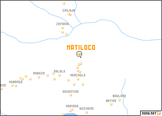 map of Matiloco