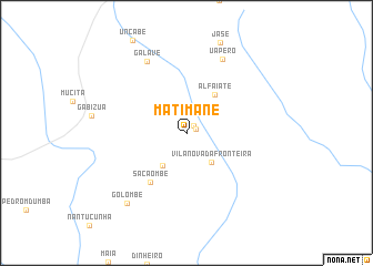 map of Matimane