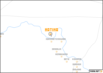 map of Matima