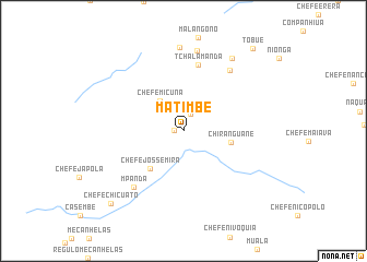 map of Matimbe