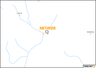 map of Matimira