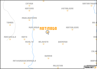 map of Matinada