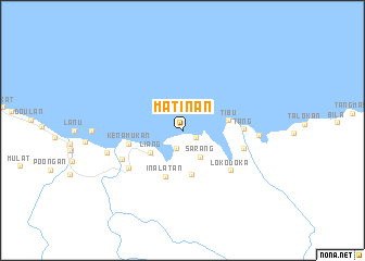 map of Matinan