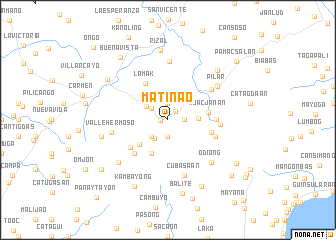 map of Matin-ao