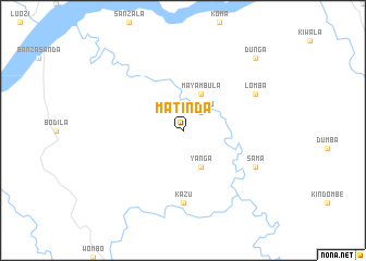 map of Matinda