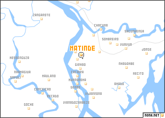 map of Matinde