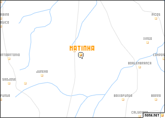 map of Matinha