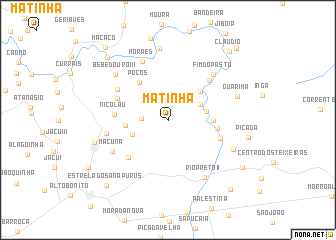 map of Matinha