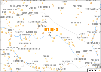 map of Matinha