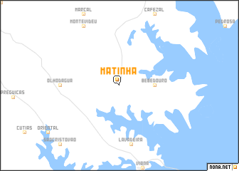 map of Matinha