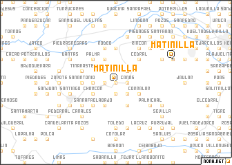 map of Matinilla