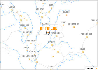 map of Matinlad