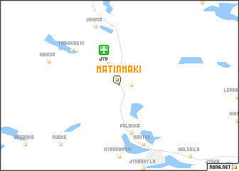 map of Matinmäki