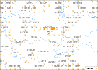 map of Matinobo