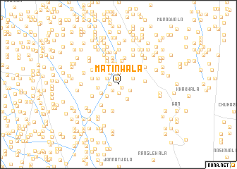 map of Matīnwāla