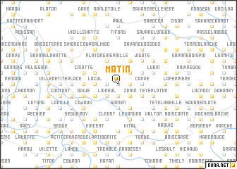 map of Matin