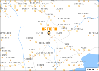 map of Mationa