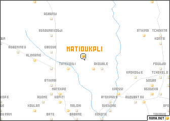 map of Matioukpli