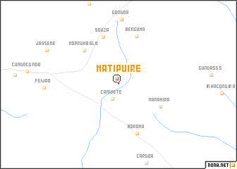 map of Matipuire