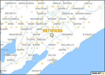map of Matirikow
