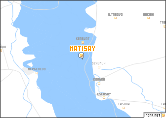 map of Matisay