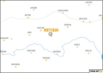 map of Matishi