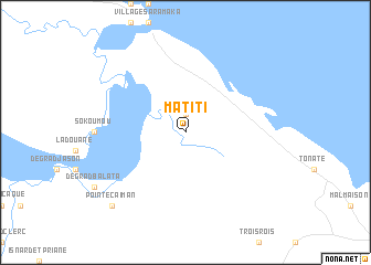 map of Matiti
