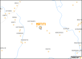 map of Matiti