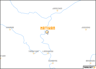map of Matiwan