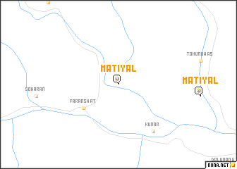 map of Matiyāl