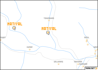 map of Matiyāl