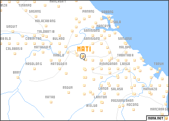 map of Mati