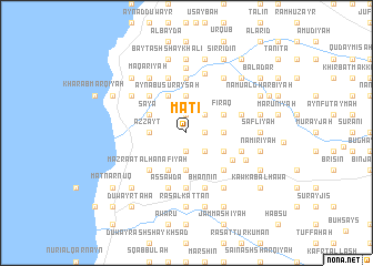 map of Ma‘tī