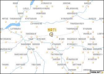 map of Mati