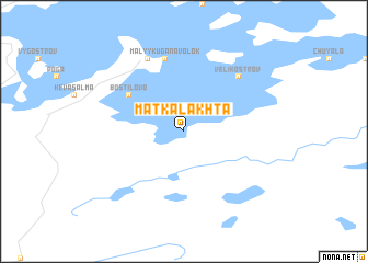 map of Matkalakhta