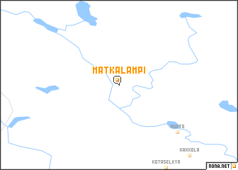 map of Matkalampi