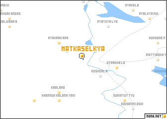 map of Matkasel\