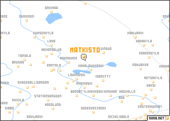 map of Mätkistö