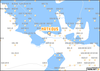 map of Matkous