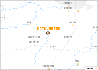 map of Matkumbera