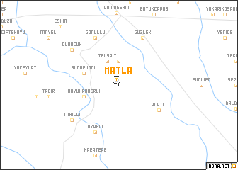 map of Matla