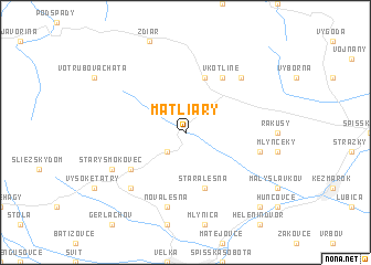 map of Matliary