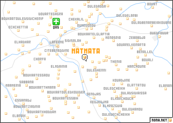 map of Matmata