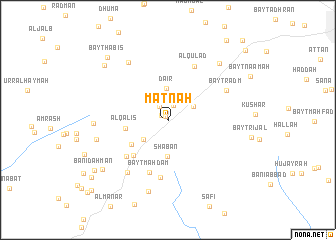 map of Matnah